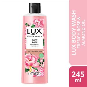 Lux Body Wash French Rose and Almond Oil for Soft Skin 245ml